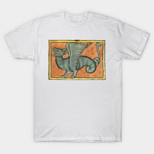 Medieval art Dragon T-Shirt